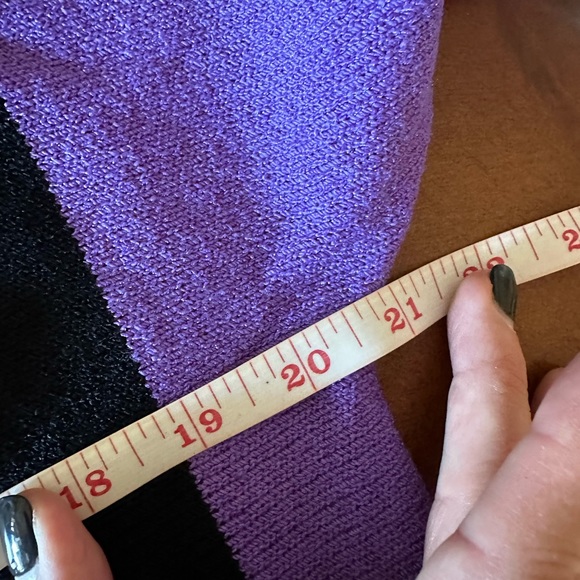 Deliciously vintage geometric woman’s sweater S/M - Picture 5 of 7